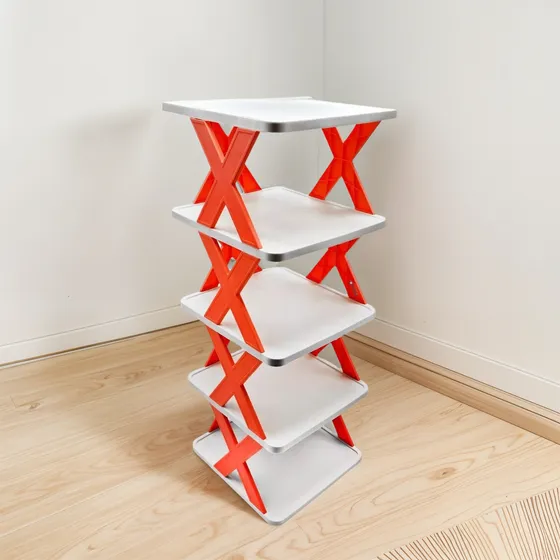 Zapatero Vertical 6 Pares Armable Organizador Multiuso Hogar