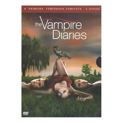 Box The Vampire Diaries 1a Primeira Temporada 5 Dvd (novorig