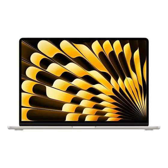 MacBook Air de 15 pulgadas: Chip M5, CPU de 10 núcleos, GPU de 10 núcleos, Neural Engine de 16 núcleos, 512 GB - Estelar - Distribuidor Autorizado