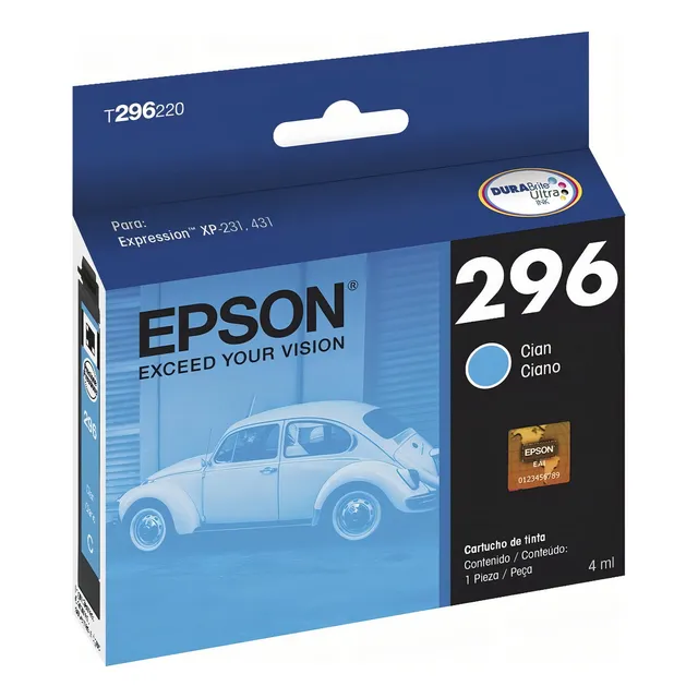 Cartucho Epson T296220 Ciano Para Xp231