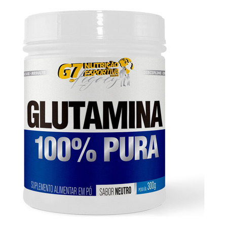 Glutamina 300g - G7 Legacy - 100% Pura Aumento De Imunidade Sabor Sem Sabor Glutamina 300g - G7 Legacy - 100% Pura Aumento De Imunidade Sabor Sem Sabor