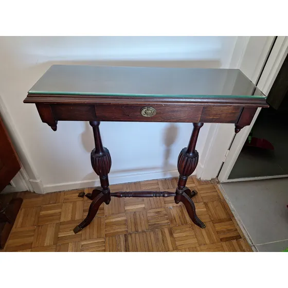 Mesa Arrime Con Cajón, De Estilo, Ideal Recibidor