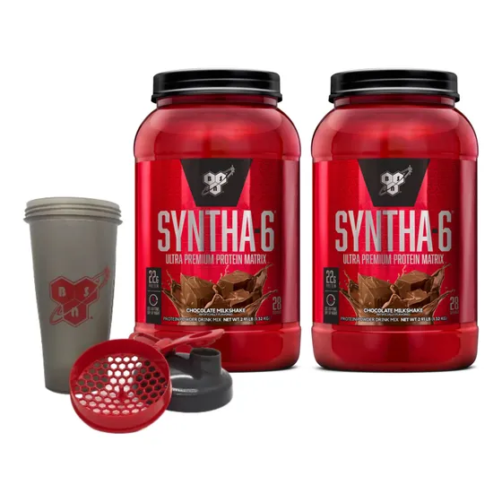 Combo X2 Proteína Syntha 6 Bsn 2.91lb Ultra Premium Protein