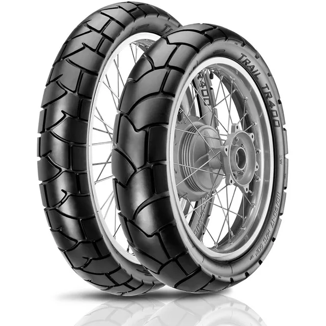 Llantas 120/80-18 Y 90/90-21 Vipal Moto Premium Tr400