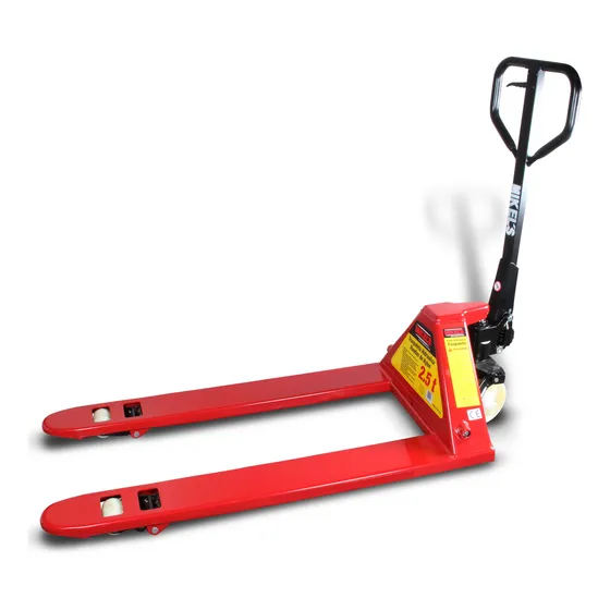 Patín Hidráulico Transpaleta Ruedas Nylon Sencillo 2.5 Ton