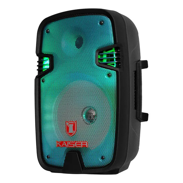 Bafle Bocina Kaiser 8 Ksw-1008 Recargable Bluetooth Negro