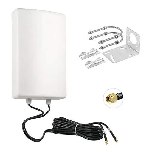 Antena Eifagur 11dbi 4g/lte Dual A Prueba De Agua -blanco