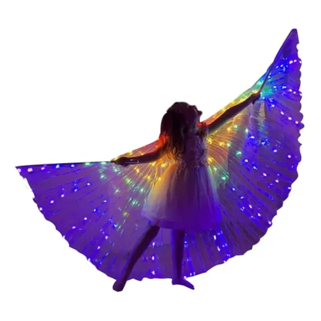 Led Butterfly Wings Light Up Fairy Wings Luminous