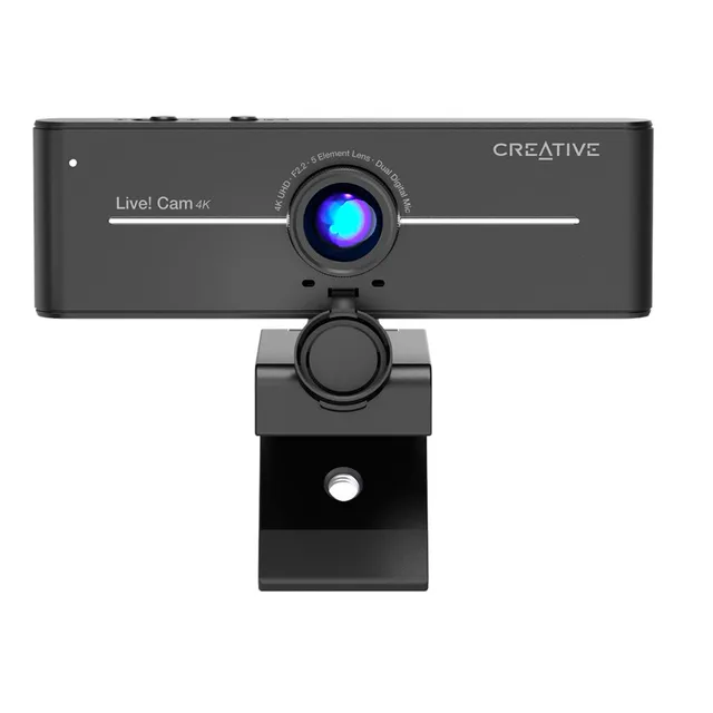 Cámara Web Creative Live! Cam Sync 4k Uhd 2160p Dual Mic Usb