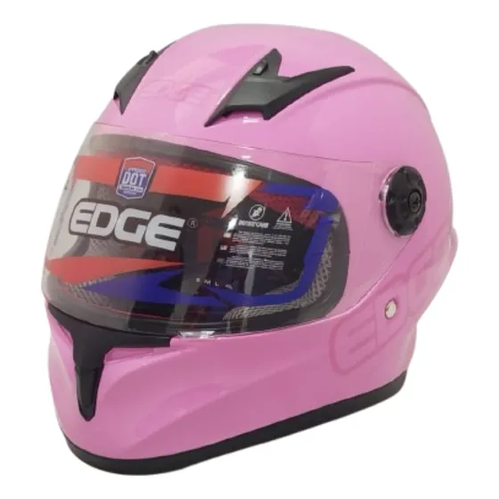Casco Edge Champions Niño Rosado T  S 