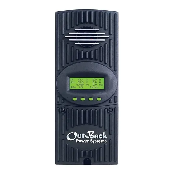 Controlador De Carga Outback Power Fm80-150vdc Flexmax 80