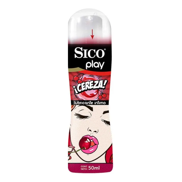 Lubricante Íntimo Sico Sabor Cereza, 50 Ml