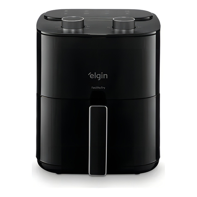 Fritadeira Air Fryer Facilita Fry 3,5litros Preta Elgin Fritadeira Air Fryer Facilita Fry 3,5litros Preta Elgin