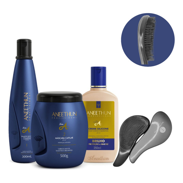Kit Aneethun Linha A Hidratação Imediata 4 Produtos Kit Aneethun Linha A Hidratação Imediata 4 Produtos
