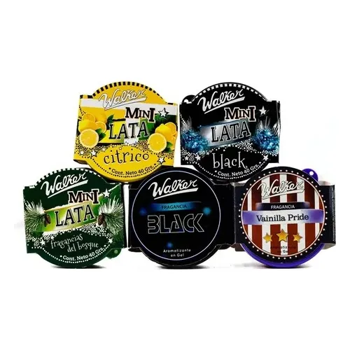 Latas Aromaticas P/automovil 40 Grs   Walker  X6 Unidades