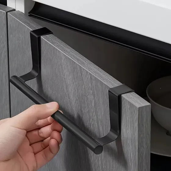 Barral Colgador Repasador Toalla Puerta Cocina Baño Premium