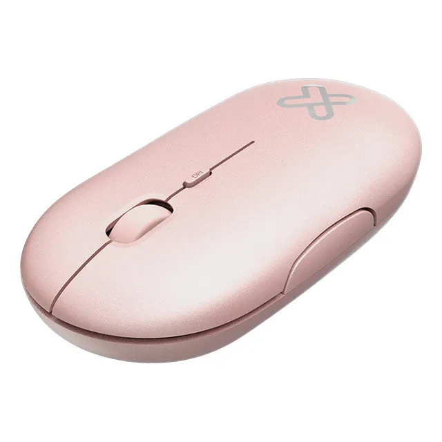 Klip Xtreme - Mouse - 2.4 Ghz - Inalámbrico - Rosa