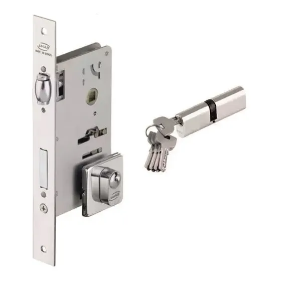 Fechadura Rolete Pivotante Imab 4700 Cromada 4800 55mm Quadr