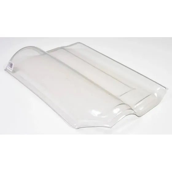 Kit 10 Telhas Transparente Americana Bella Temax 42,5x26 