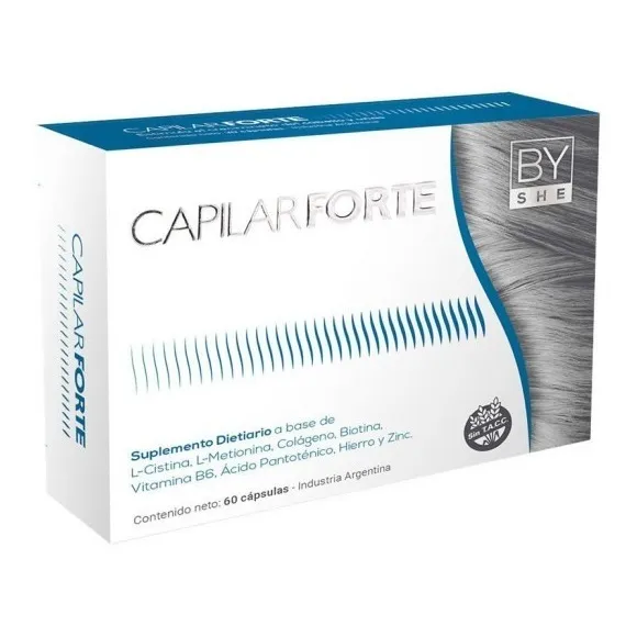 Byshe Capilar Forte Suplemeto 60 Cap. Frmacia Fabris