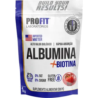 Suplemento Em PĂł Profit Labs AlbĂșmina Sabor Morango Em Refil De 1000g Suplemento Em PĂł Profit Labs AlbĂșmina Sabor Morango Em Refil De 1000g