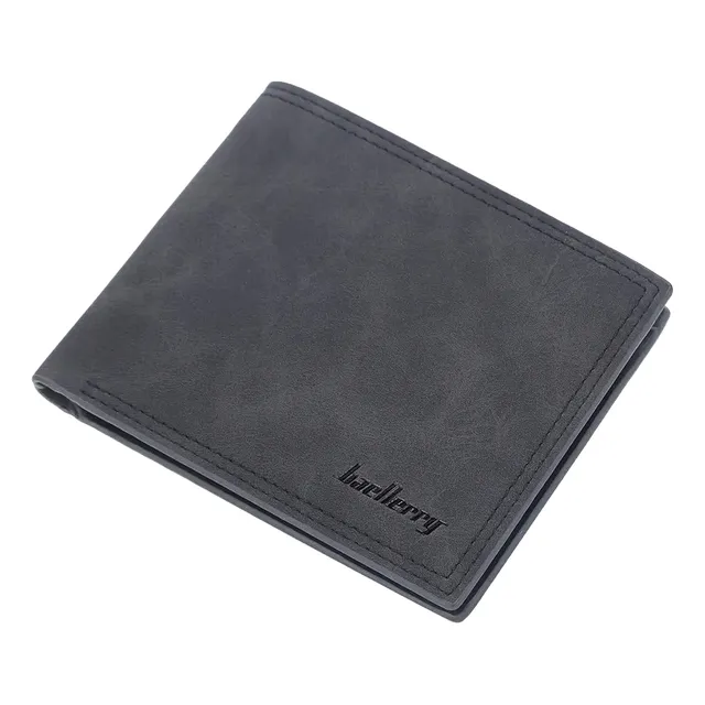 Billetera Cartera Cuero Tarjetero Hombre Caballero Baellery