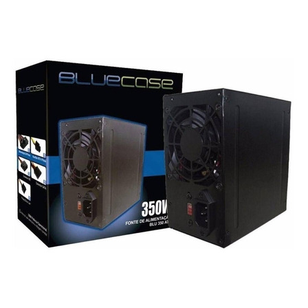 Fonte de alimentação para PC Bluecase BLU 350-K ATX 350W  preta 115V/230V
