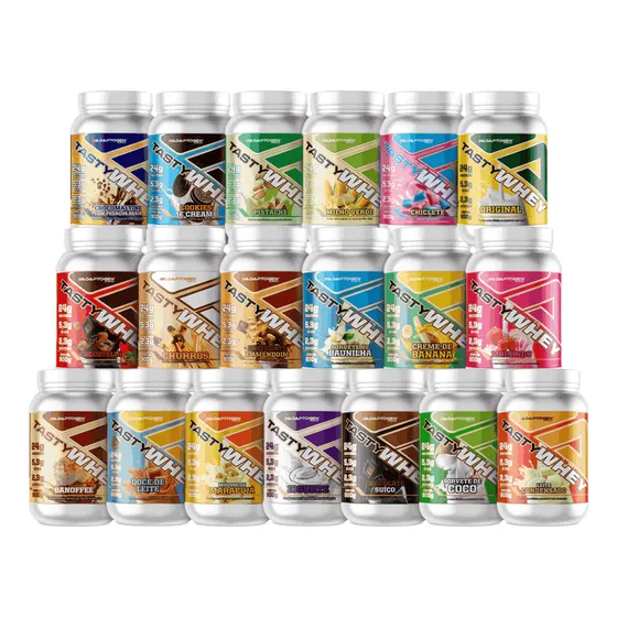 Tasty Whey Adaptogen 912g - Original - Sabores 