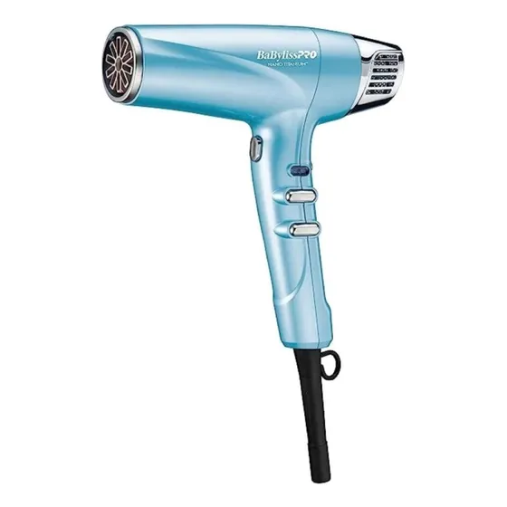 Secador Babylisspro Dual Ionic Azul Motor Turbina