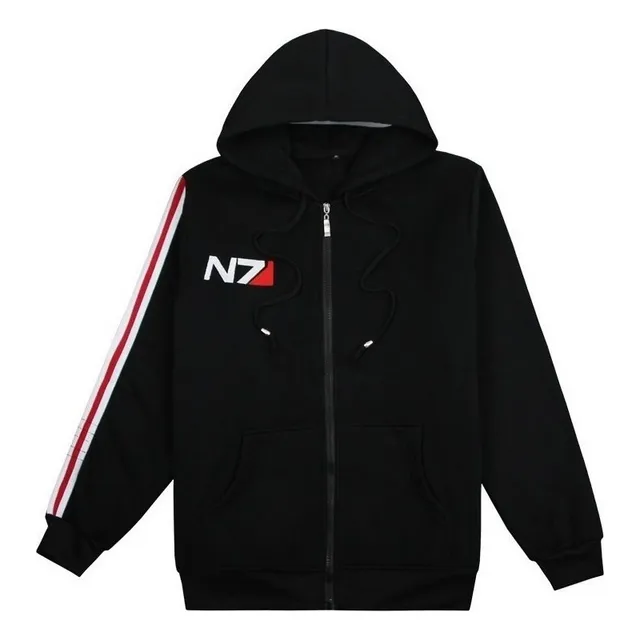 . Lazhu Juego Mass Effect 3 N7 Sudadera Con Capucha Fantasía