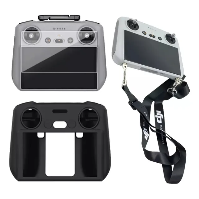 Funda + Protector De Pantalla + Correa Para Control Dji Rc 2