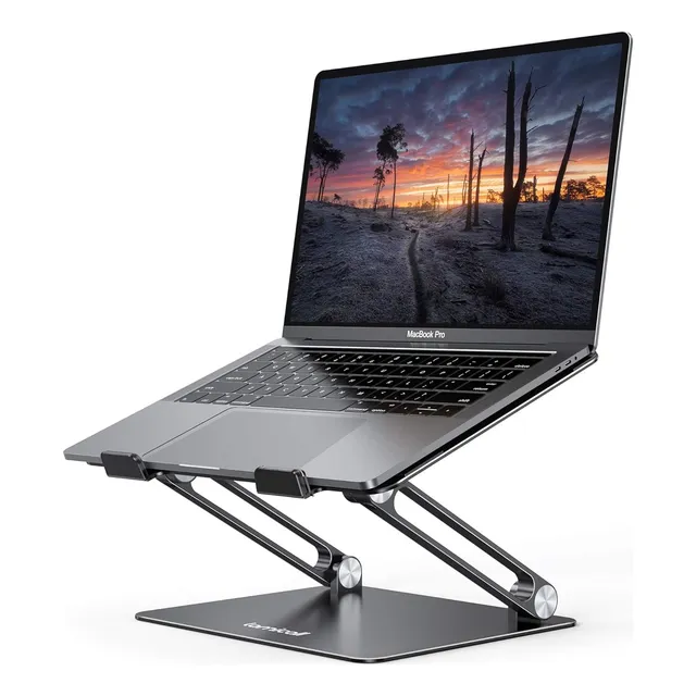 Soporte Ajustable Para Laptop Diseño Ergonomico Y Portatil