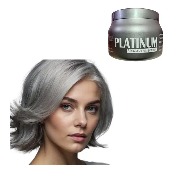 Mascara Matizadora Profissional Original Platinum Platinado 250g Mairibel