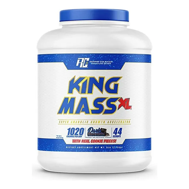 Proteína En Polvo Ronnie Coleman King Mass Xl -6lb Chocolate Chocolate