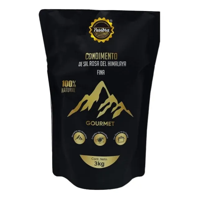3 Kg Sal Rosa Del Himalaya - Fina / Granulada - 100% Natural