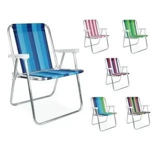 Cadeira De Praia Alta Em AlumĂnio Cores Variadas 2101 Mor Cadeira De Praia Alta Em AlumĂnio Cores Variadas 2101 Mor