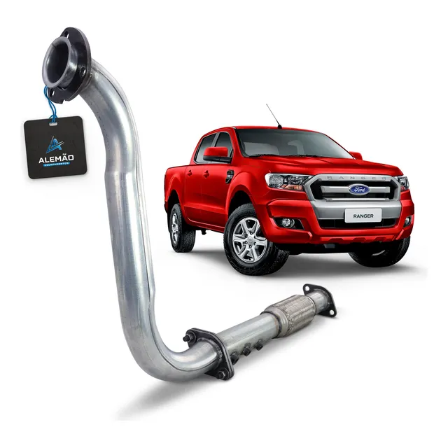 Downpipe Ranger 2.2 2017 Ate 2021 Diesel Dpf Escapamento