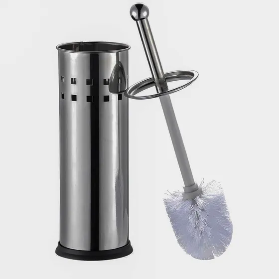 Escova Sanitária Com Suporte Inox