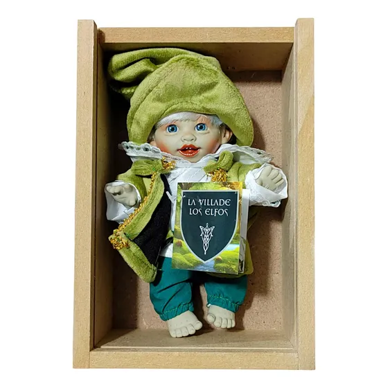Elfo Latino Dagda Dinero Riqueza Activado Ritualizado Duende Color Verde