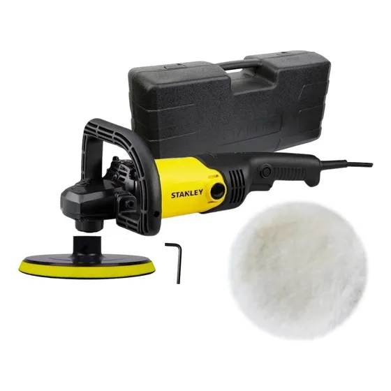 Pulidora De 7  1300 W Con Maleta Stanley Sp137k