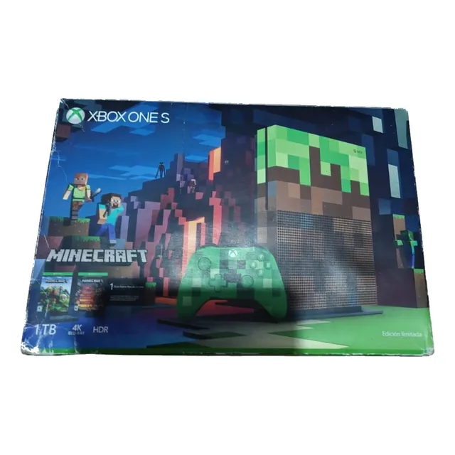 Xbox One S Edición Minecraft