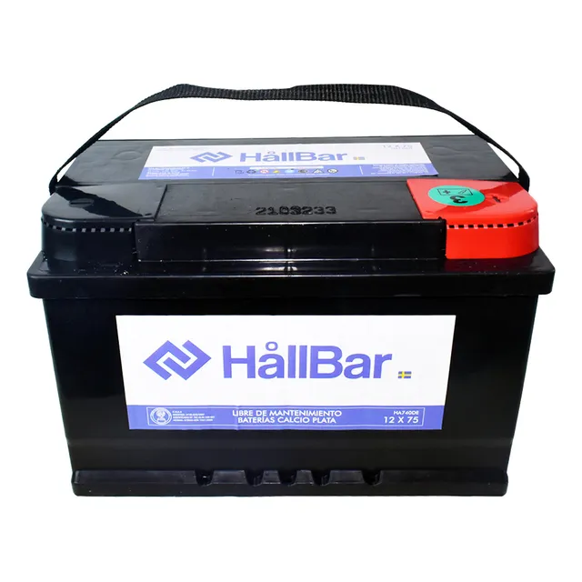 Bateria Hallbar 12x75 Diesel / Gnc Reforzada Hallbar Ha740de