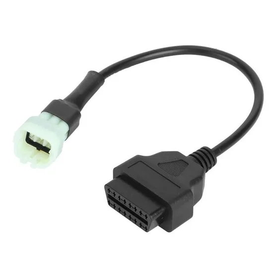 Cable Adaptado Obd Moto Ktm 6 Pines A 16 Pines 