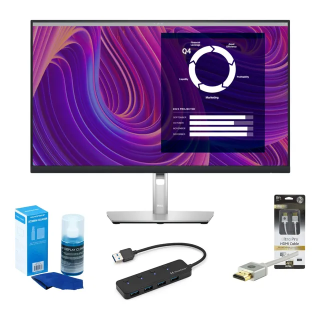 Monitor Dell P2723d De 27 Pulgadas Qhd 1440p Con Panel Ips
