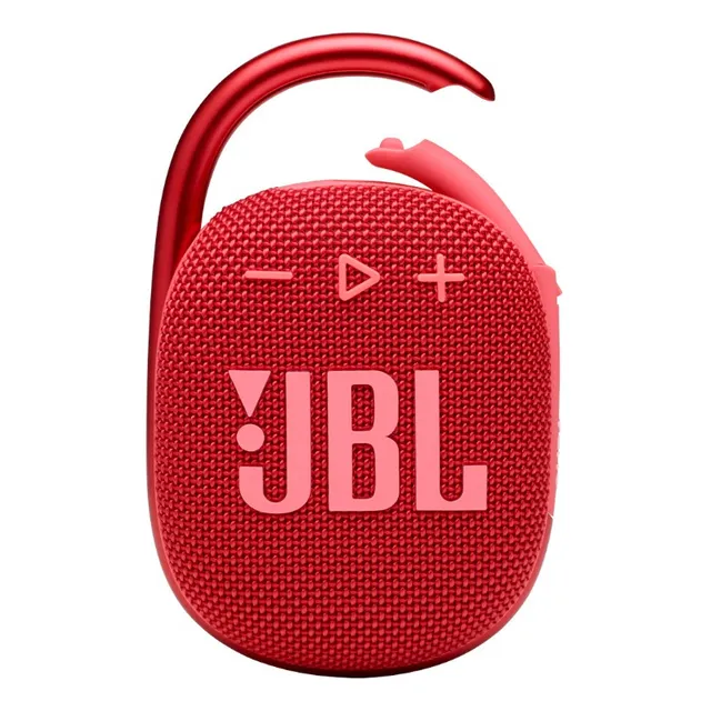 Parlante JBL Clip 4 portátil con bluetooth waterproof rojo 220V