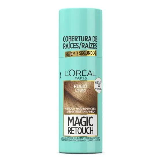 Magic Retouch De Loreal Paris Spray Instantaneo Cubrecanas Tono Rubio