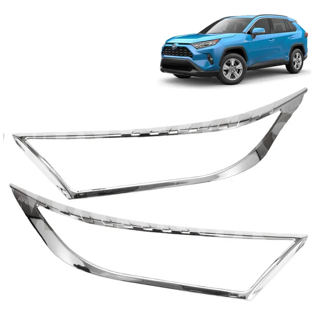 Set Biseles Cromados Optico Toyota Rav4 2019 - 2021