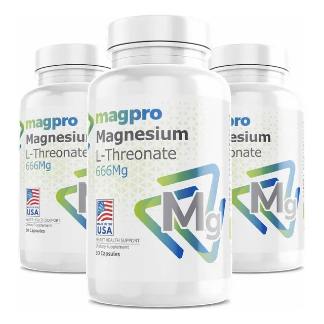 3 Treonato De Magnesio X 30 Cap