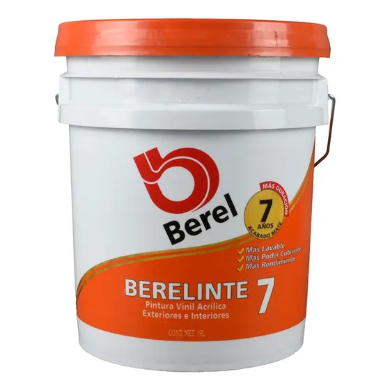 Vinílica-acrilica Naranja Especial 821 Berelinte 19 L 