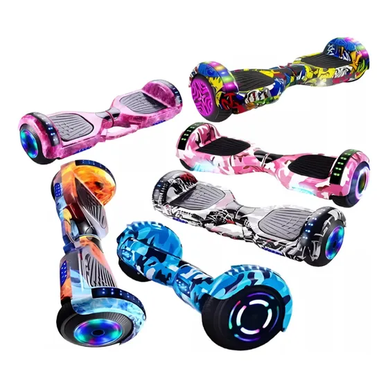 Patineta Electrica Con Bluetooth Y Luces Led Hoverboard